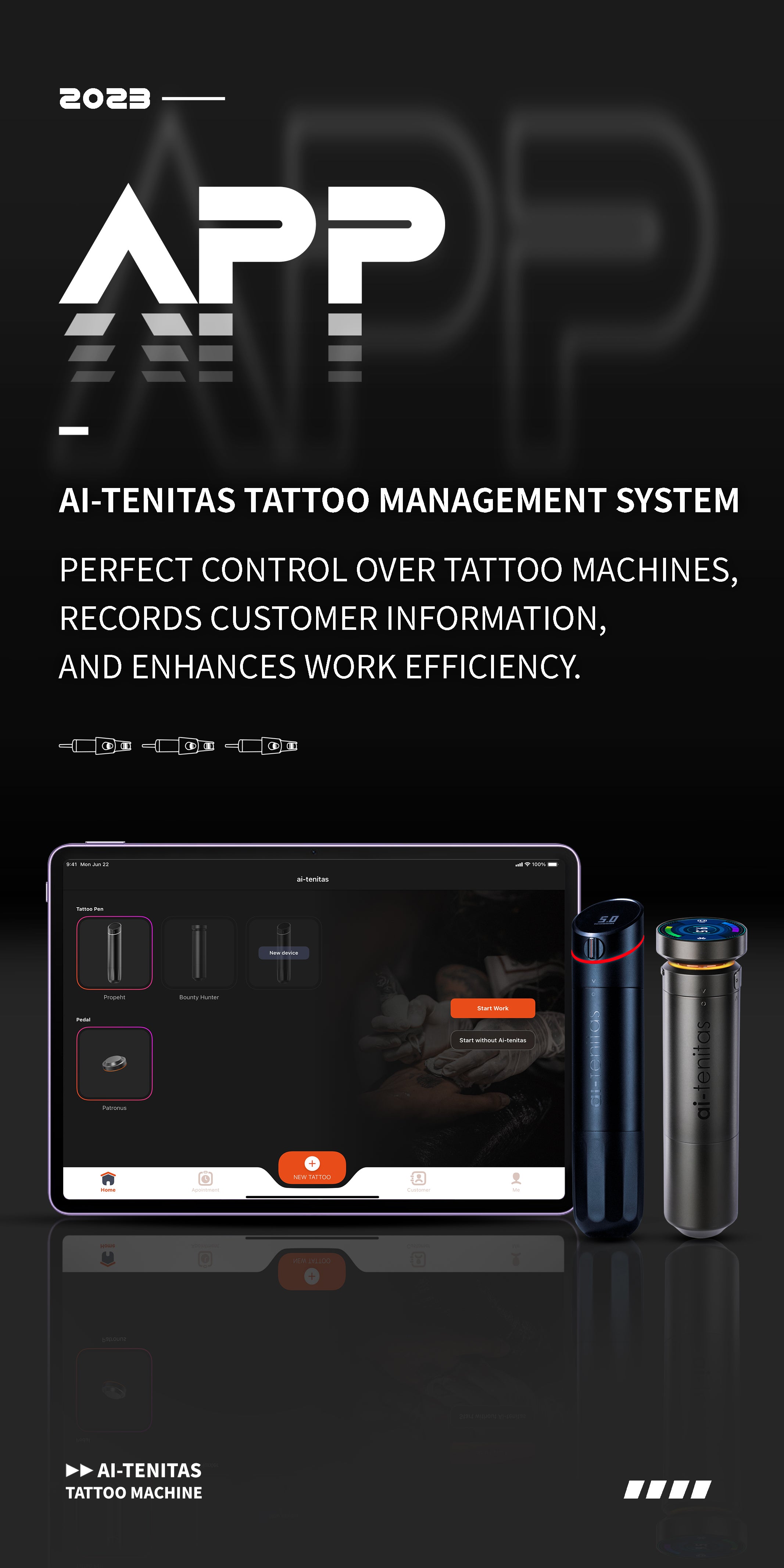 AI-TENITAS TATTOO EQUIPMENT – Ai-tenitas ai-tenitas Prophet T100